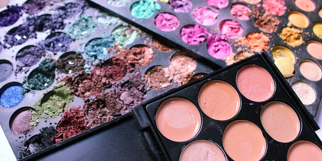 Photo Colorful eyeshadow