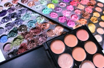 Photo Colorful eyeshadow
