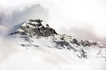 Photo Snowy mountains