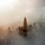 Photo Cityscape skyline