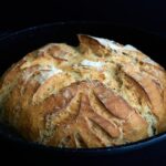 Photo Freshly baked sourdough bread