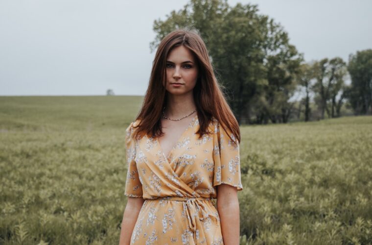 Photo lime dress