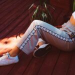 Photo white pants