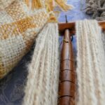 Photo wool fabric