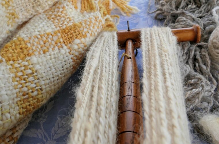 Photo wool fabric