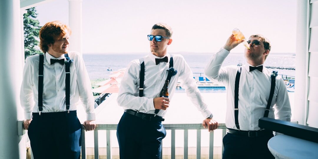 Photo wedding attire for men casual
